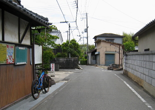 安威城跡 安威城跡