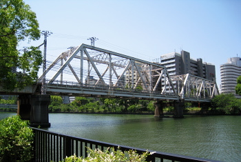 JR大阪環状線:淀川橋梁 JR大阪環状線:淀川橋梁