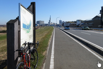淀川左岸堤防 枚方地区 淀川左岸堤防 枚方地区