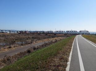 京阪本線 木津川橋梁 京阪本線 木津川橋梁