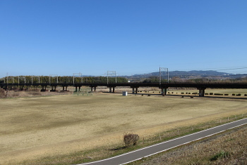 近鉄京都線 木津川橋梁 近鉄京都線 木津川橋梁