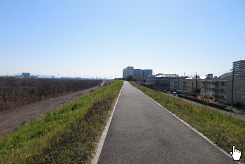 淀川と桂川の境の碑 淀川と桂川の境の碑